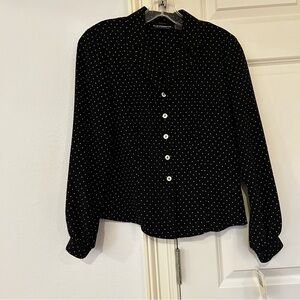 Polka Dot Button Down